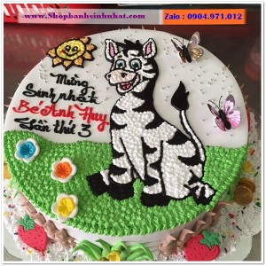 Bánh Sinh Nhật Con ngựa - YN18